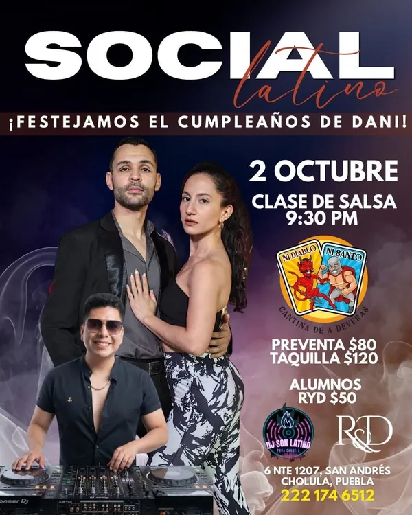 Social Latino · Cumpleaños de Dani