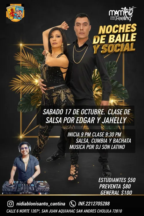 Noches de Baile y Social